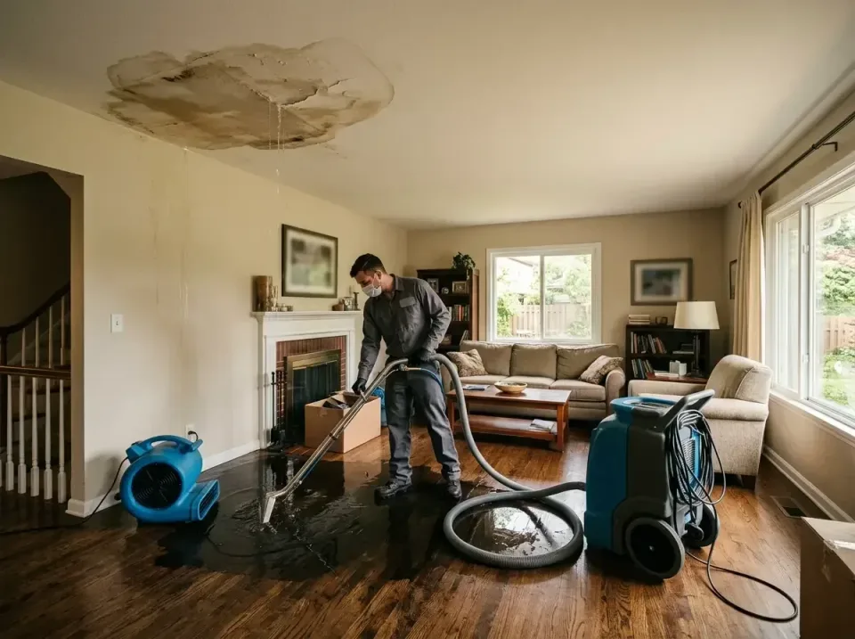 attic-pipe-burst-ceiling-drip-008 — frequently asked questions, Water Damage Restoration & Carpet Care in Strasburg, OH